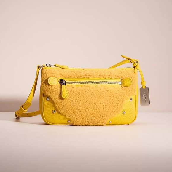 Coach Handbags - COACH ryder shearling crossbody bag